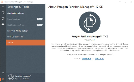 Paragon Partition Manager 17.9.1 CE + ключик активации
