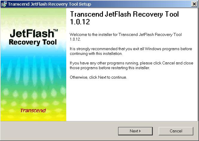 JetFlash Recovery Tool 1.0.20 + ключик активации