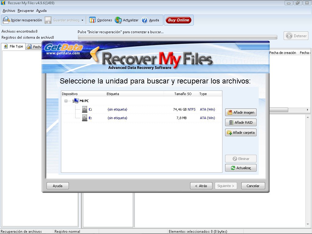 Recover My Files 6.3.2.2553 + ключик активации